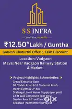 1,2,3 Guntha NA Level Development near Old MumbaiHighway Plot for sale