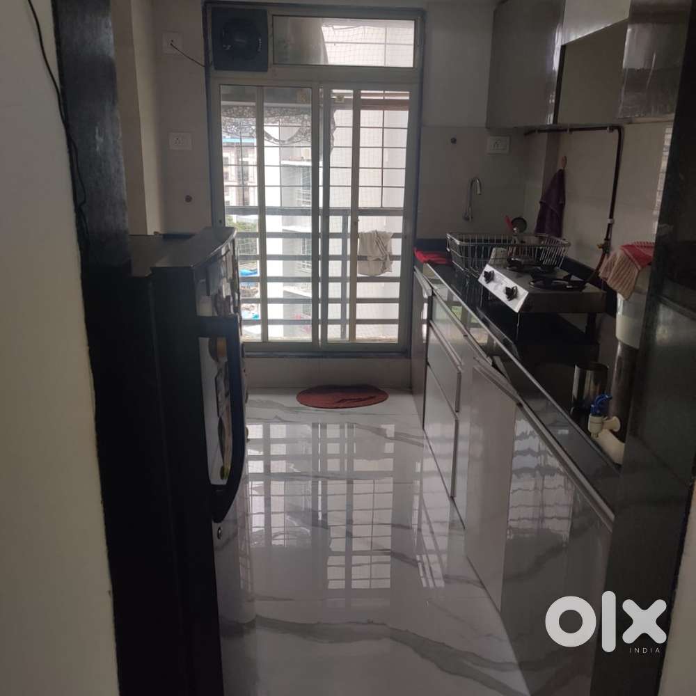 2 BHK semi furnished flat