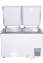Voltas CF HT 320 DD P Double Door Deep Freezer, 320 Liters, White