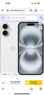 iPhone 16 white 128 seal pack box