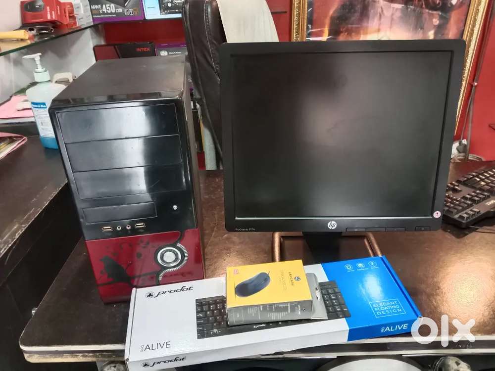 Intel Dual Core PC 2.60GHz, 2GB RAM, 160GB HDD, 17inch LCD Rs. 3500
