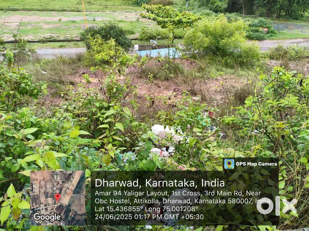 Plot for sale in yeligar layout