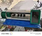 Mobile  lamination cutting machine with material