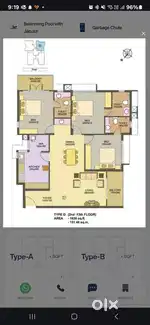 SKYLINE EMINENCE  3 BHK APARTMENT FOR SALE