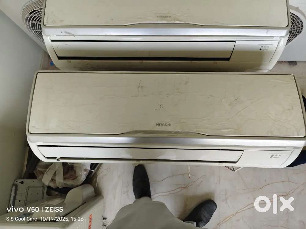Hitachi Split AC 1.ton 5 star AC non inverter