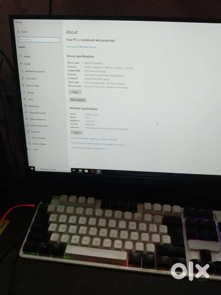 Gaming pc fine condition