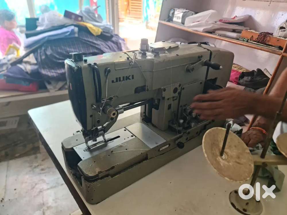 We want to sell our kajja and buttons machine