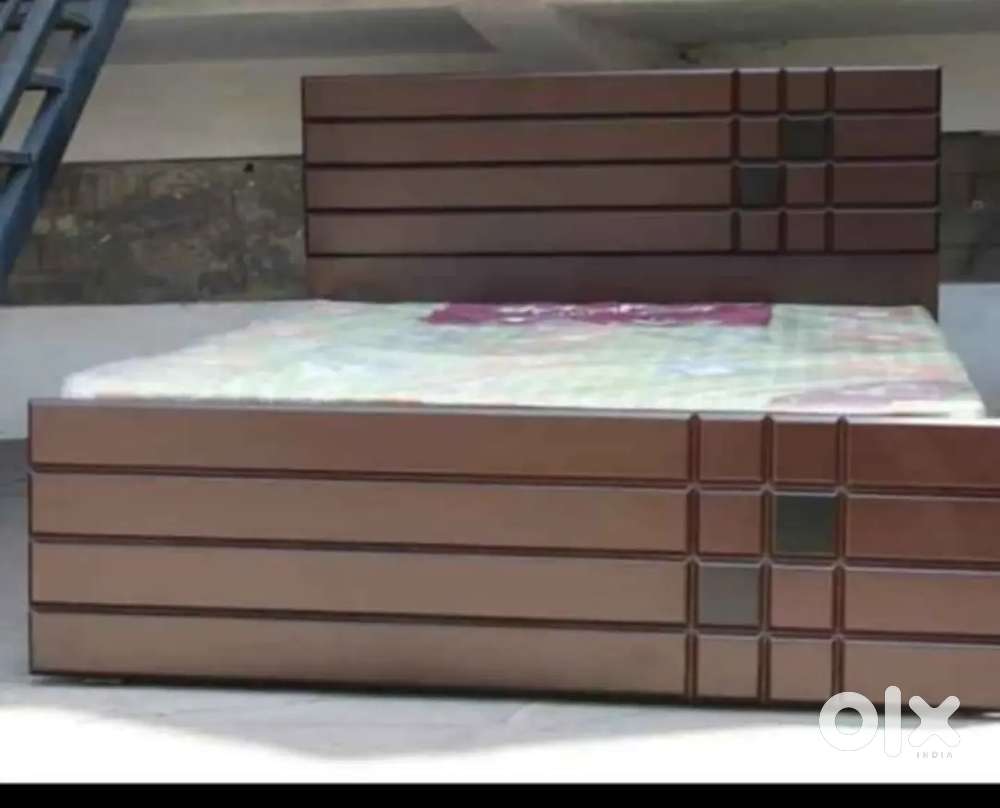 New queen size bed with mattress in wholesale price cod available cod