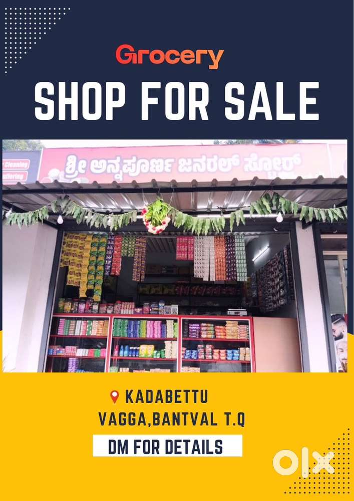 Grocery shop for sale