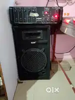 1 amplifier 1speaker with amplifier only on 11000