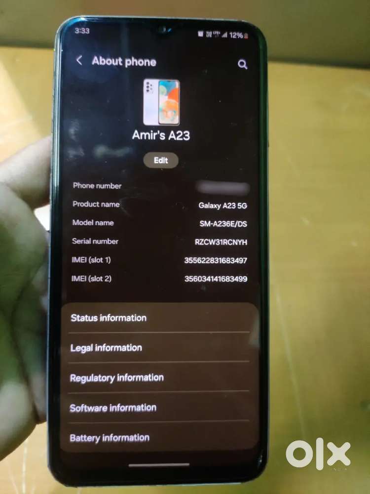 Sumsung A23 5G