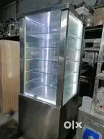 Vertical cake pastry cold bakery display visi counter