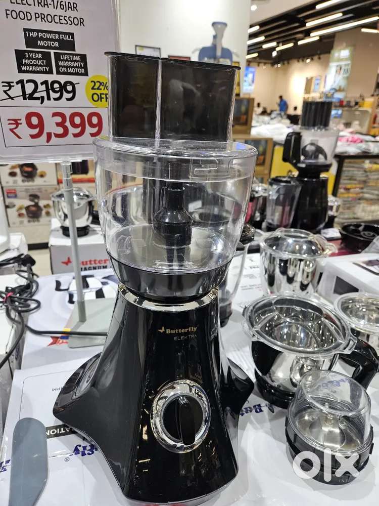 Butterfly Electra 6 Jar Mixer Grinder - In Warrenty