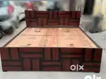 Rj'N,X,G# Double Bed withbox 6×6 King size