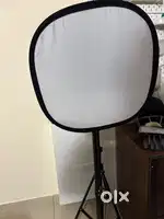 2 Neewer studio lights with softbox