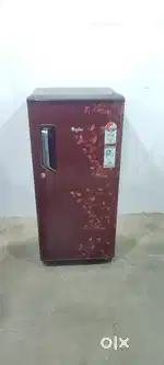 Whirlpool 3 Star 190 Litres Single Door Fridge, perfecty working.