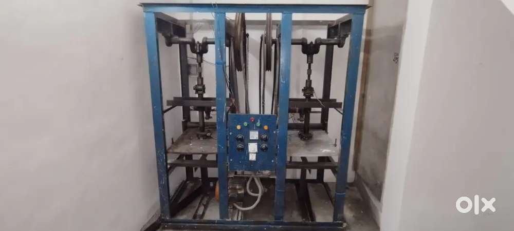 Double paper plate  dona automatic machine single moter