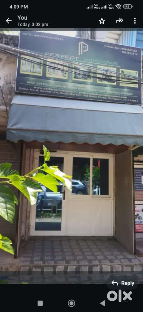 GROUND FLOOR SHOP FULLY FURNISHED