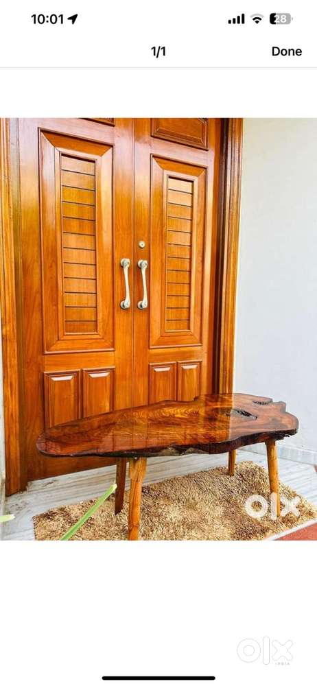 British Wooden table