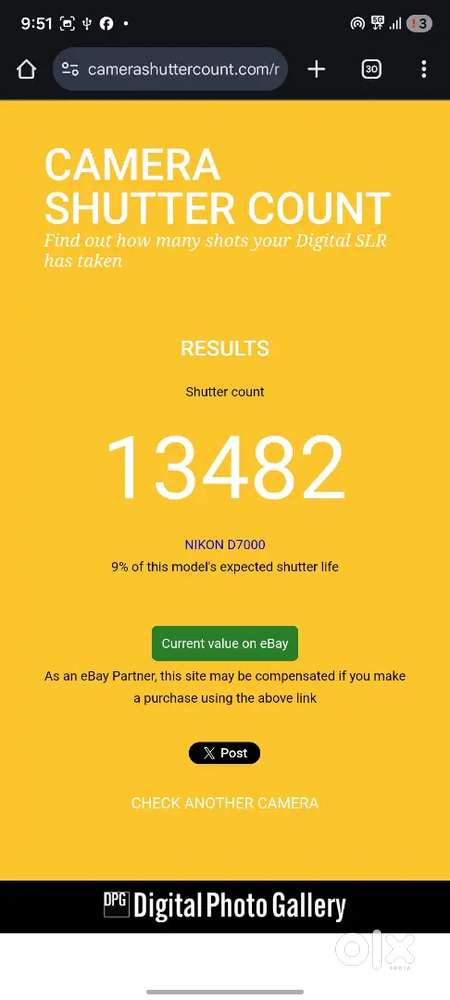 Nikon d7000 only body