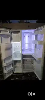 Samsang 600 litar fridge 2 door fant display water dispenser