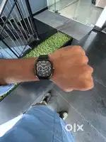 Casio Quartz Moonrise Dial Watch