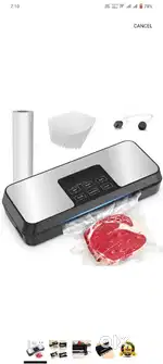 Food vacuum seller Machine