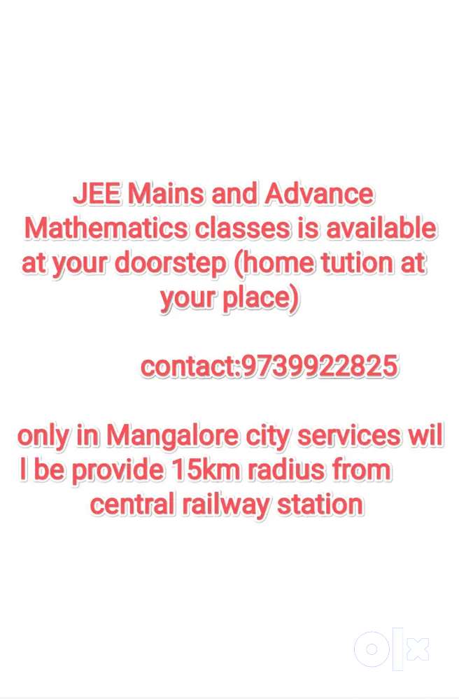 Maths JEE Mains and Advanced