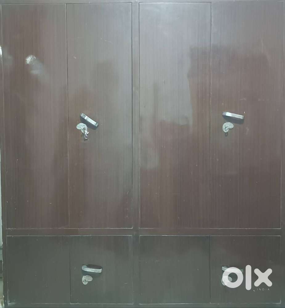 A japani sheet with wooden colour ALMIRAH COVER