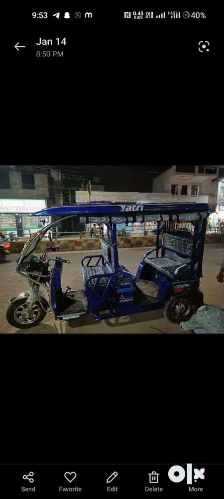 Yatri e rickshaw