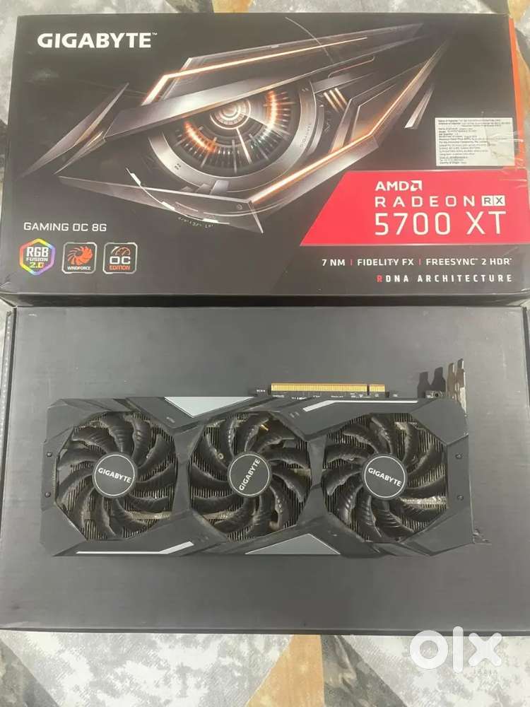 AMD Radeon RX 5700 XT 8GB – Triple Fan – For Gaming and Editing Setups