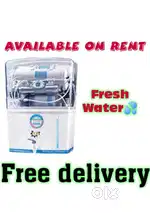 Water purifier machine available on Rent