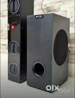 HOME' THEATER SPEAKER BASE WITH SUB WOOFER (EXCELLENT CONDITION)