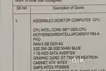 Assembled Desktop Computer