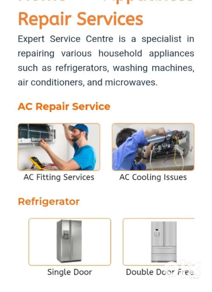 Fridge , Washing Machine, Ac Repair And Service.