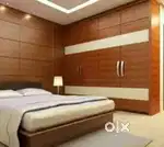 आपके फलेट में वुडन फर्नीचर्स कलरकाम पीओपी बना देंगे