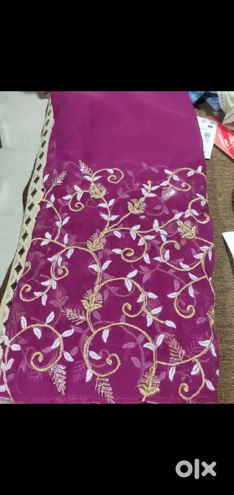 Dress purple colour
