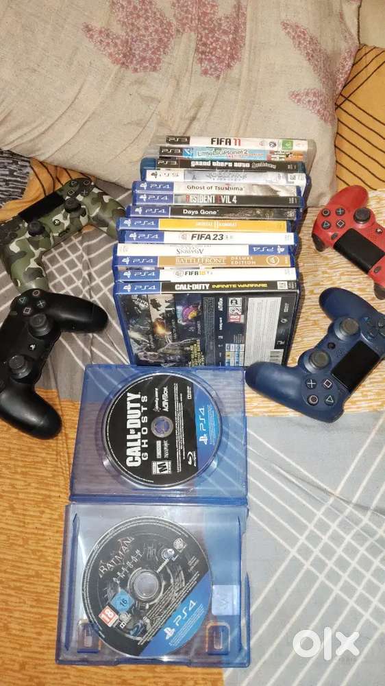 I m selling my PS4 games and PS5 games