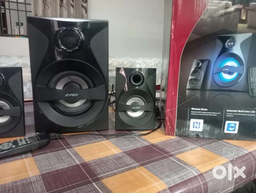 F&D 2.1 sb, bluetooth fm, aux, nfc