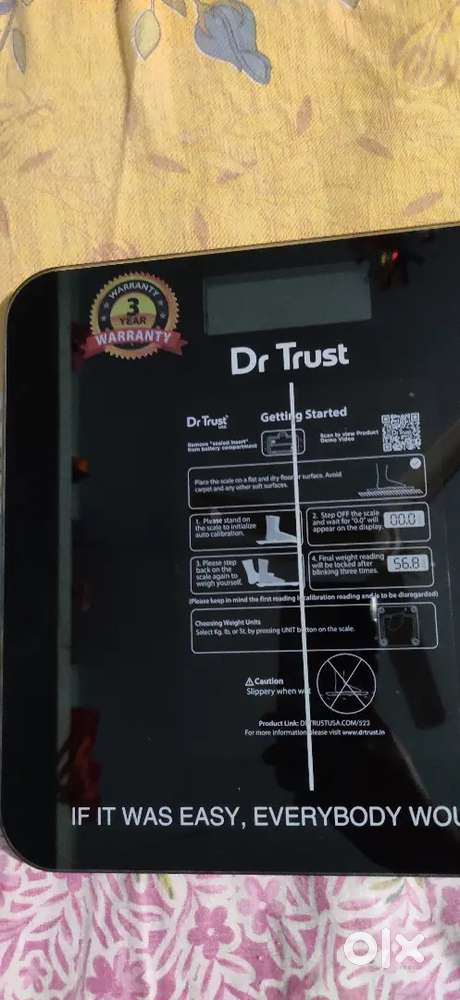 New weighing machine By Dr Trust