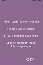 For Home Tution