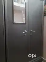 Godrej almara  double door grey colour