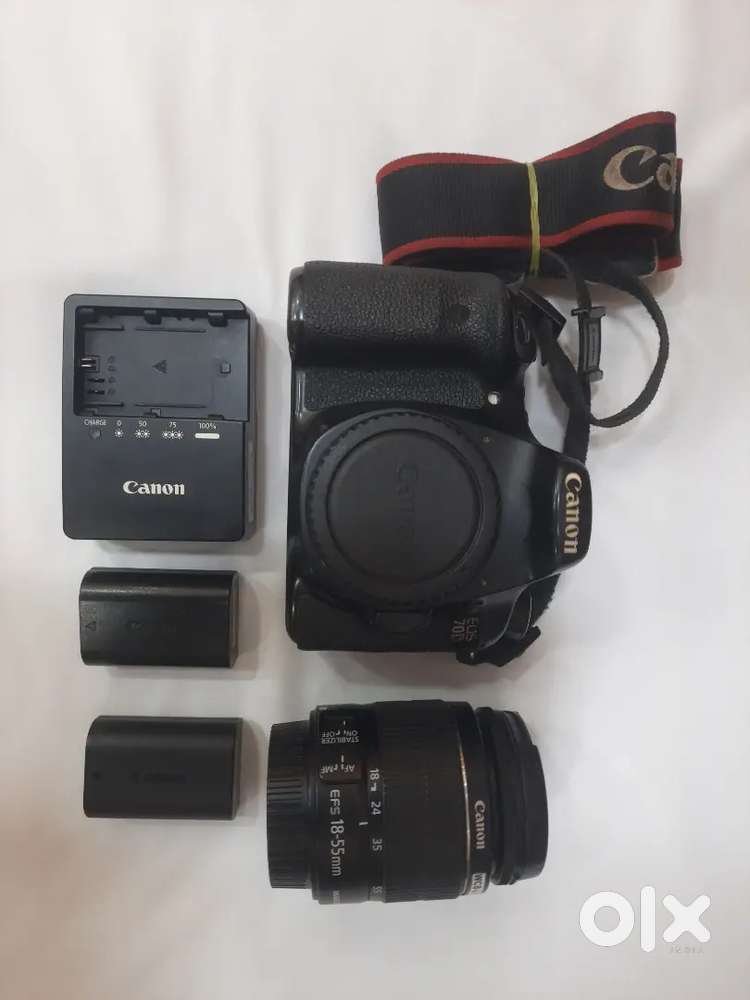 Canon 70D Camera With 18- 55 MM Lens