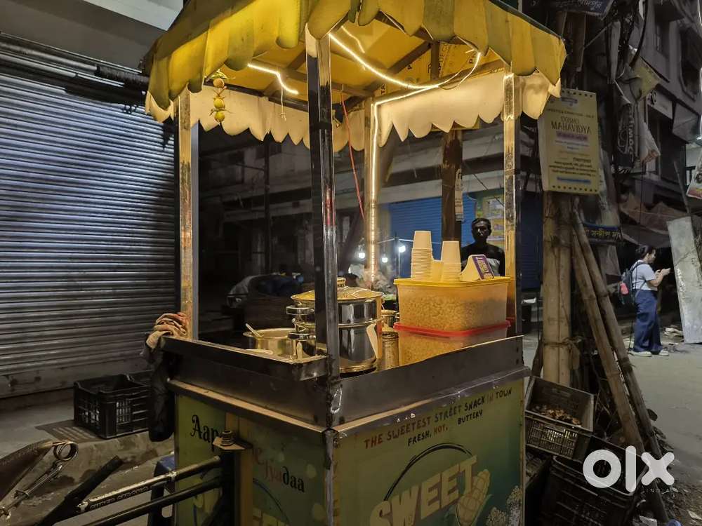 Sweet Corn Chat stall