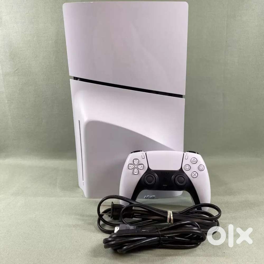 Sony Playstation 5 Slim 1TB with Disk Drive, Controller, Cables