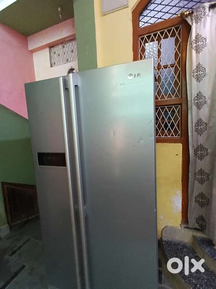 LG fridge side by side door