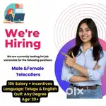 Hiring Tele callers