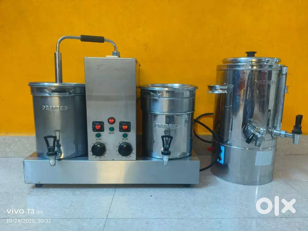 Milk boiler and coffee and tea machine pradeep