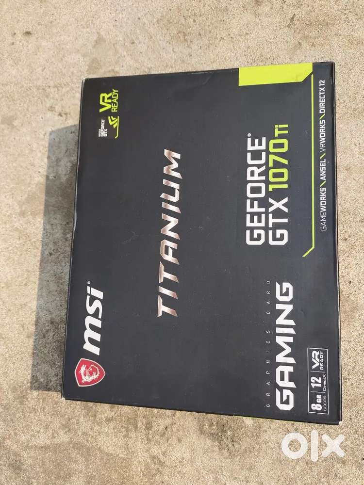 MSI Titanium GTX 1070 Ti 8GB – High-Performance GPU