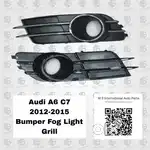 Audi A6 C7 Bumper Fog Light Grill 2012-15